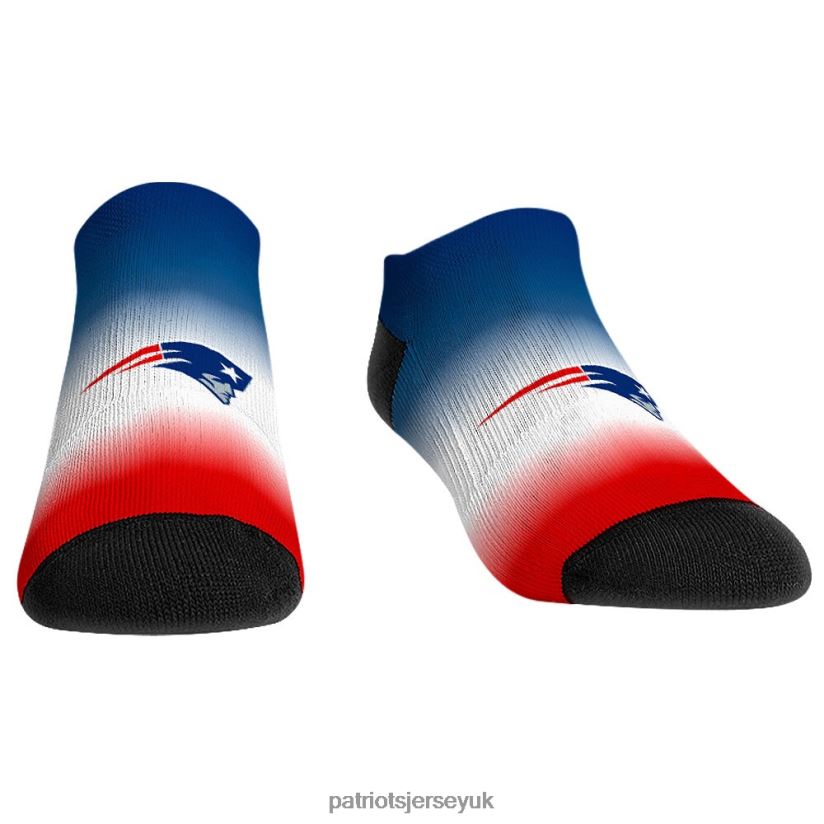 Rock Em Socks Dip-Dye Ankle Socks Women Patriots Jersey Accessories 6B6H8J2160