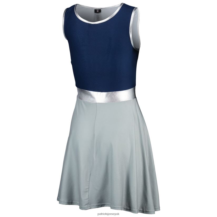 Navy/Gray Game Day Costume Dress Set Women Patriots Jersey Clothing 6B6H8J2223