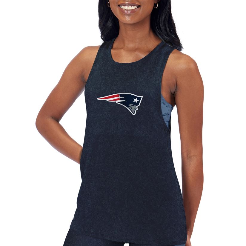 Certo Navy Muscle Tank Top Women Patriots Jersey Clothing 6B6H8J2782