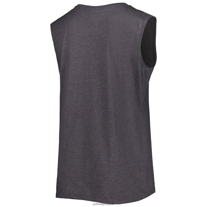 Fanatics Branded Heather Charcoal Las Vegas Raiders Plus Size Tank Top Women Patriots Jersey Clothing 6B6H8J2692