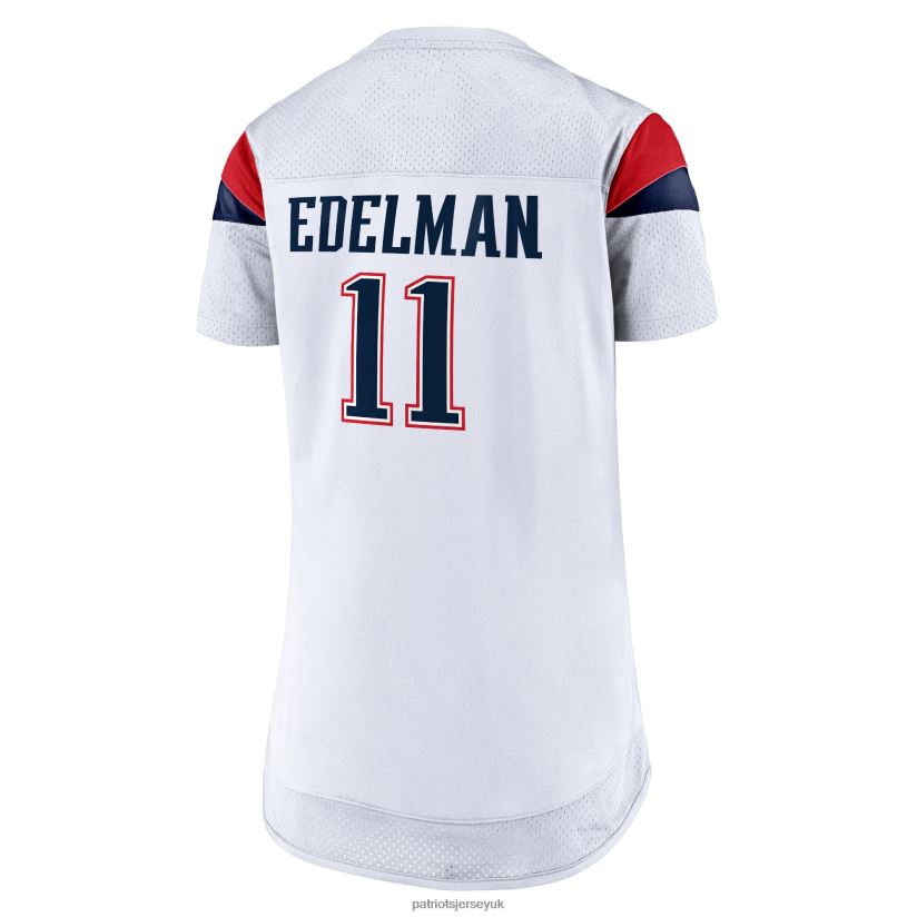 Fanatics Branded Julian Edelman Navy Athena Name & Number Fashion Top Women Patriots Jersey Clothing 6B6H8J2699