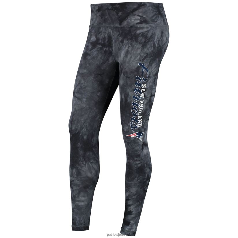 Concepts Sport Black Burst Tie Dye Leggings Women Patriots Jersey Clothing 6B6H8J2482