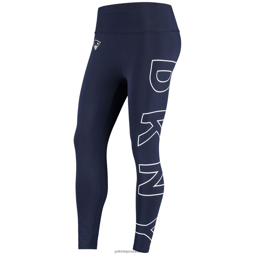 DKNY Sport Navy Eva Leggings Women Patriots Jersey Clothing 6B6H8J2476