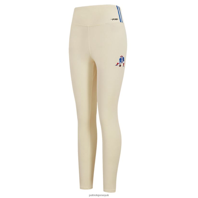 Pro Standard Cream Retro Classic Jersey Leggings Women Patriots Jersey Clothing 6B6H8J2474