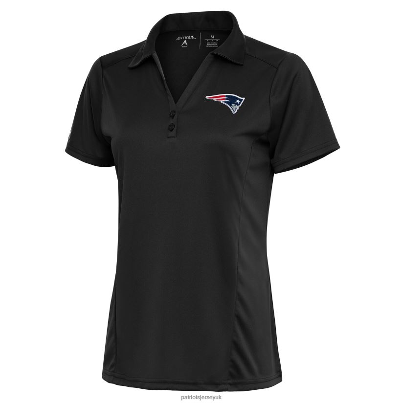 Antigua Charcoal Team Logo Tribute Polo Women Patriots Jersey Clothing 6B6H8J2566