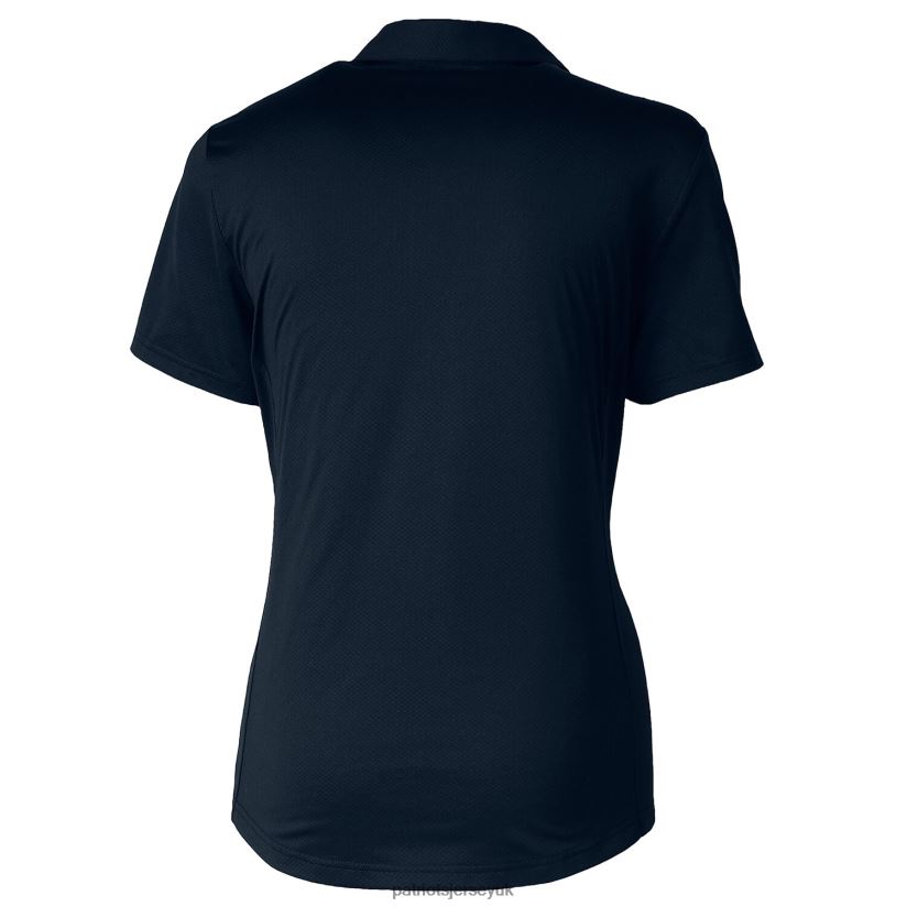 Cutter & Buck Navy Prospect Textured Stretch Polo Women Patriots Jersey Clothing 6B6H8J2557