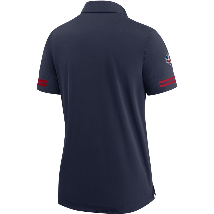 Nike Navy Sideline Performance Polo Women Patriots Jersey Clothing 6B6H8J2515