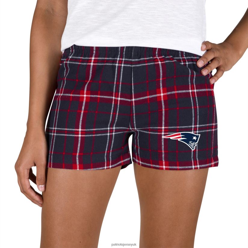 Concepts Sport Navy/Red Ultimate Flannel Shorts Women Patriots Jersey Clothing 6B6H8J2844