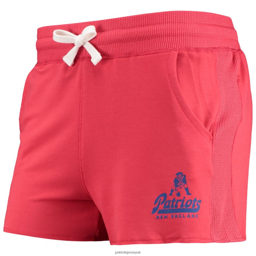 Junk Food Red Tri-Blend Shorts Women Patriots Jersey Clothing 6B6H8J2843