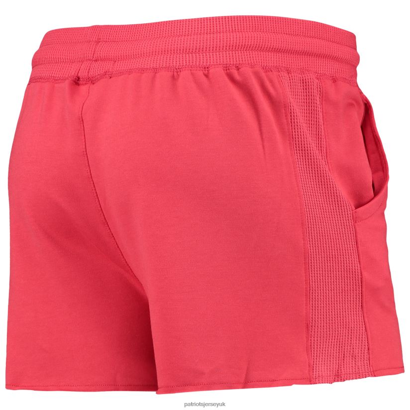 Junk Food Red Tri-Blend Shorts Women Patriots Jersey Clothing 6B6H8J2843