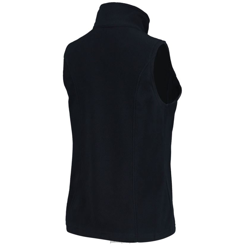 Dunbrooke Navy Houston Fleece Full-Zip Vest Women Patriots Jersey Clothing 6B6H8J946