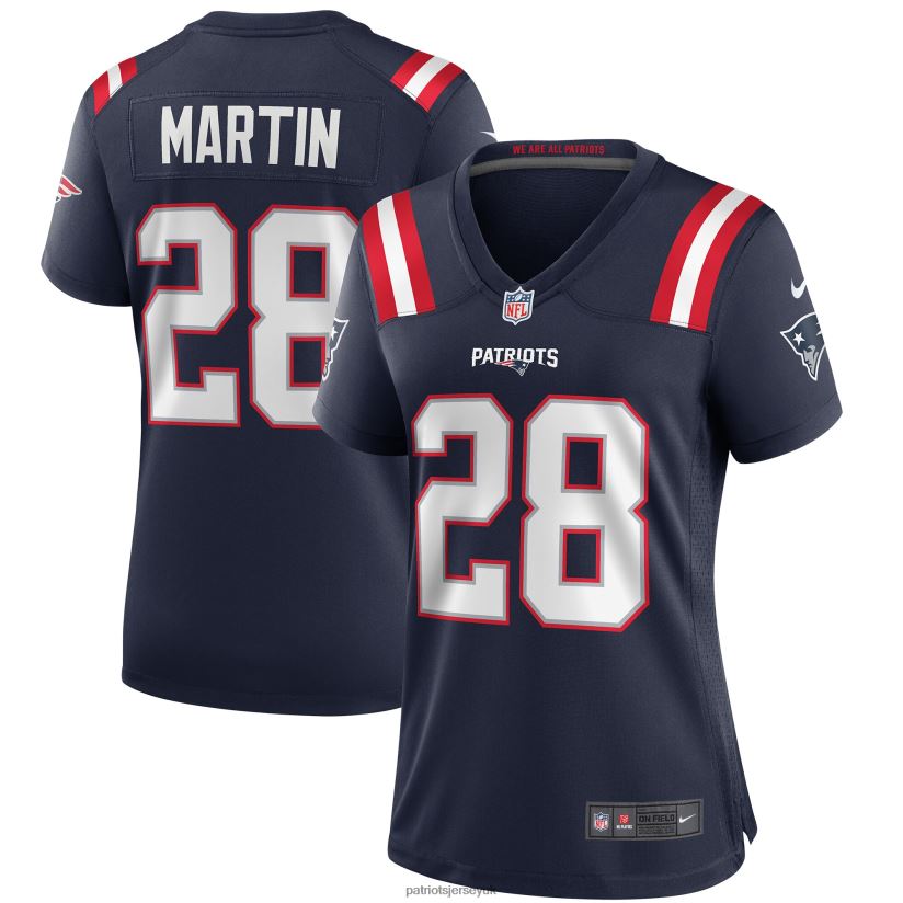 Nike Curtis Martin Navy Game Retired Player Jersey Women Patriots Jersey Clothing 6B6H8J1212
