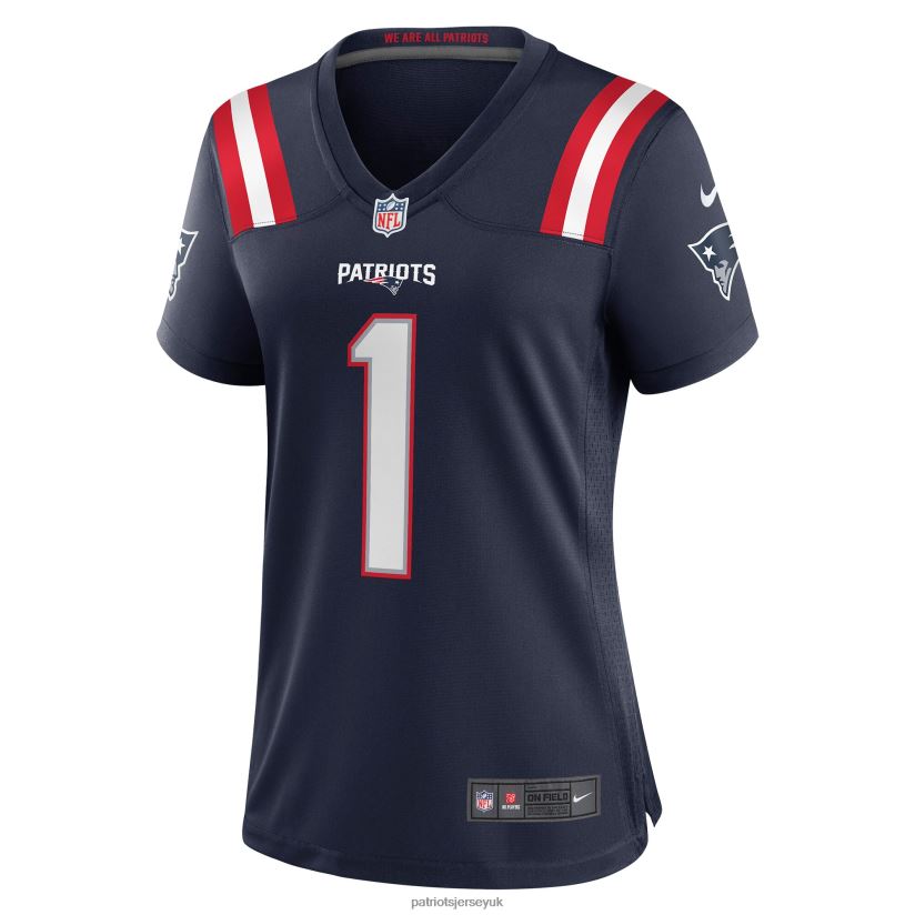 Nike DeVante Parker Navy Game Jersey Women Patriots Jersey Clothing 6B6H8J1214
