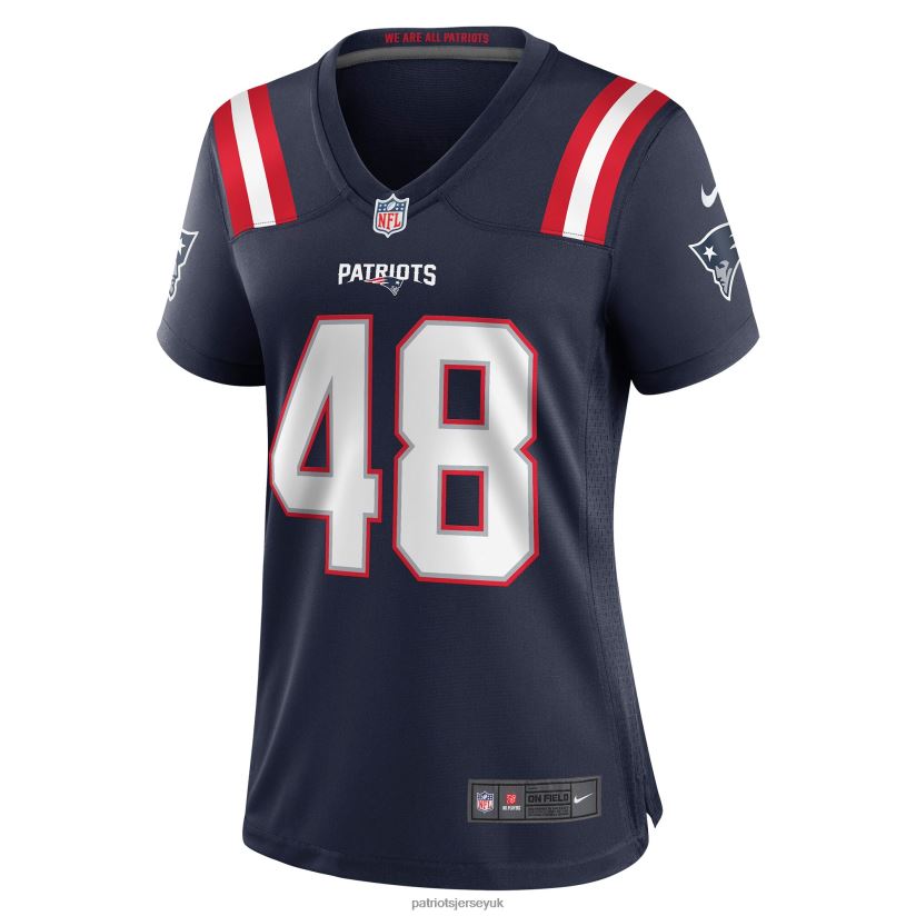 Nike Jahlani Tavai Navy Game Player Jersey Women Patriots Jersey Clothing 6B6H8J1164