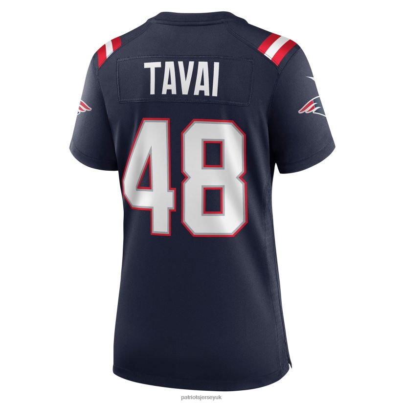 Nike Jahlani Tavai Navy Game Player Jersey Women Patriots Jersey Clothing 6B6H8J1164