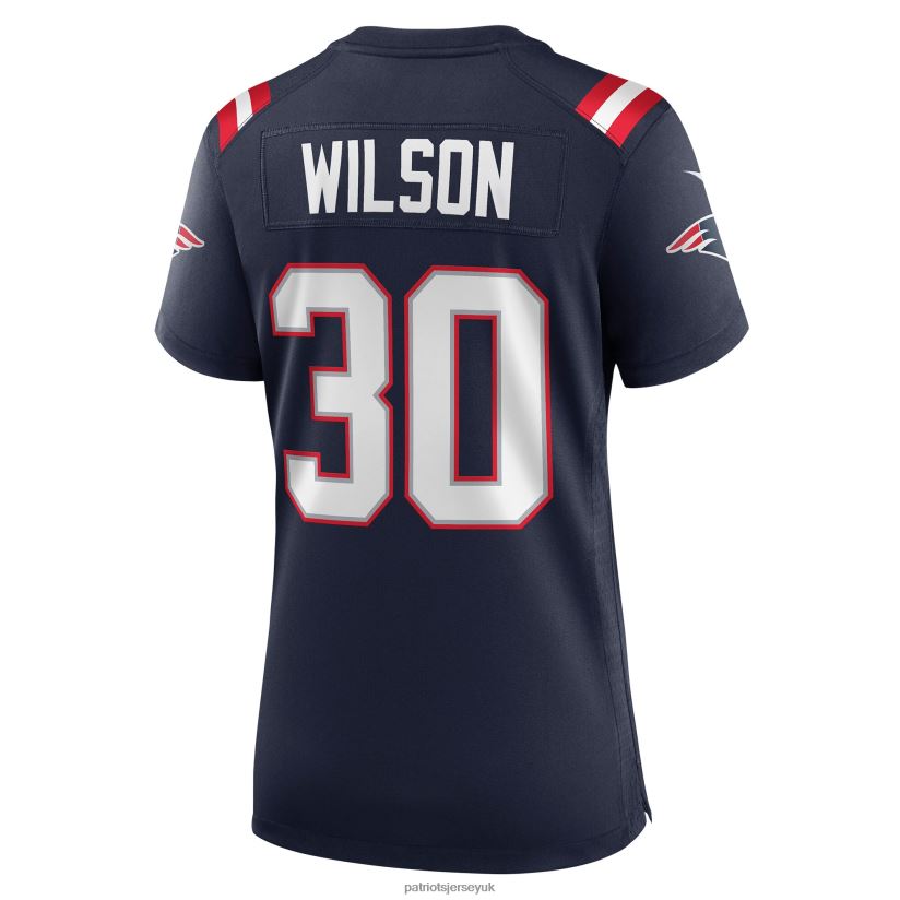 Nike Mack Wilson Navy Game Jersey Women Patriots Jersey Clothing 6B6H8J1227