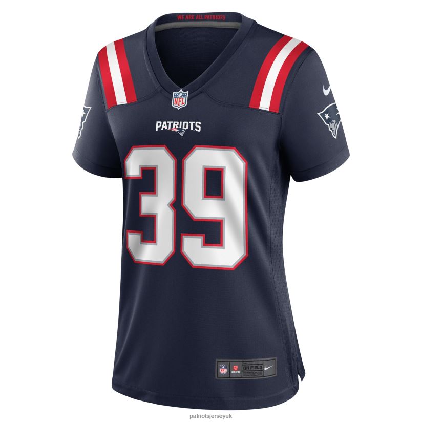 Nike Tae Hayes Navy Home Game Player Jersey Women Patriots Jersey Clothing 6B6H8J1124