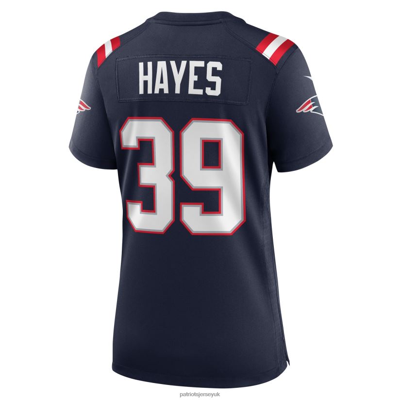 Nike Tae Hayes Navy Home Game Player Jersey Women Patriots Jersey Clothing 6B6H8J1124