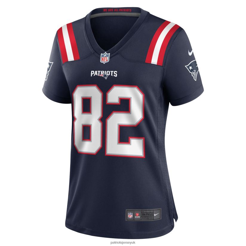 Nike Tre Nixon Navy Player Game Jersey Women Patriots Jersey Clothing 6B6H8J1225