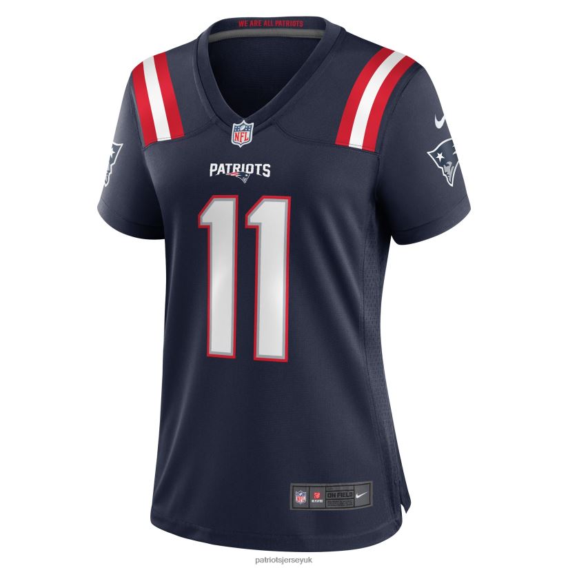 Nike Tyquan Thornton Navy Game Player Jersey Women Patriots Jersey Clothing 6B6H8J1233