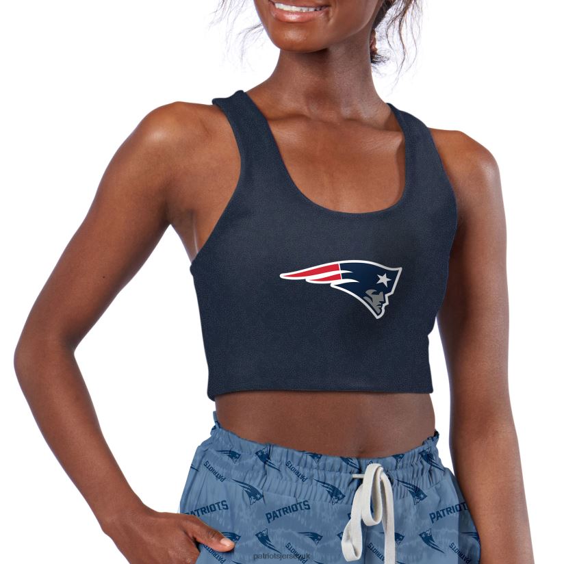 Certo Navy Reversible Sports Bra Women Patriots Jersey Clothing 6B6H8J2882