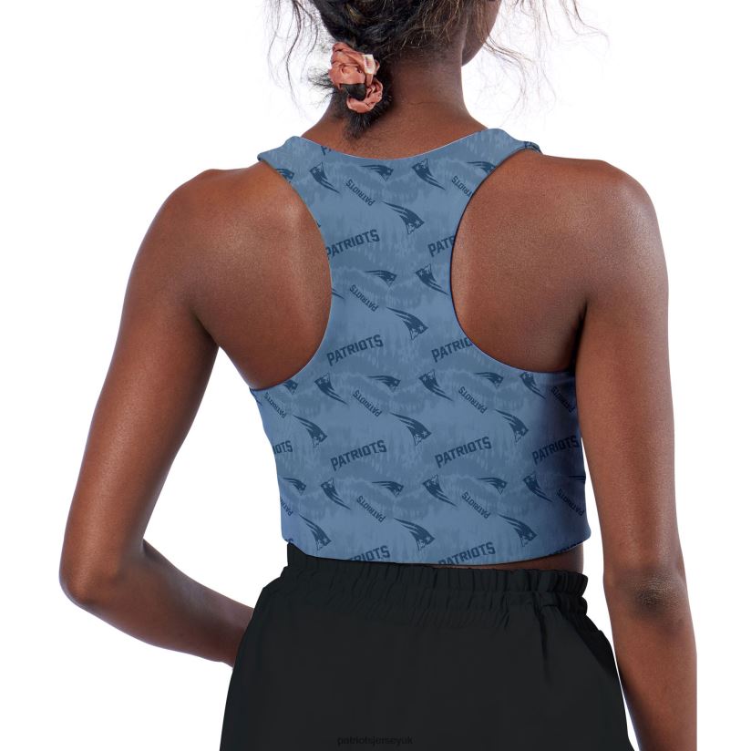 Certo Navy Reversible Sports Bra Women Patriots Jersey Clothing 6B6H8J2882