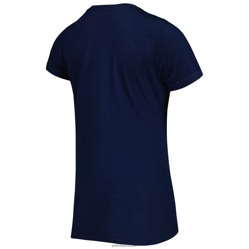 Concepts Sport Navy/Red Badge T-Shirt & Pants Sleep Set Women Patriots Jersey Clothing 6B6H8J2853