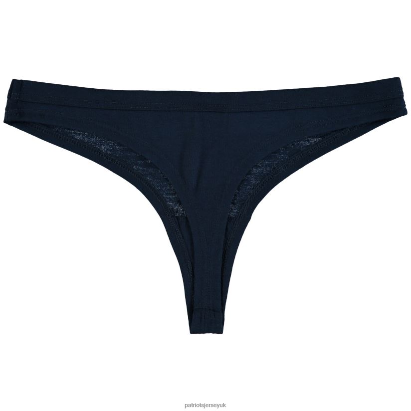 Concepts Sport Navy Solid Logo Thong Women Patriots Jersey Clothing 6B6H8J2866