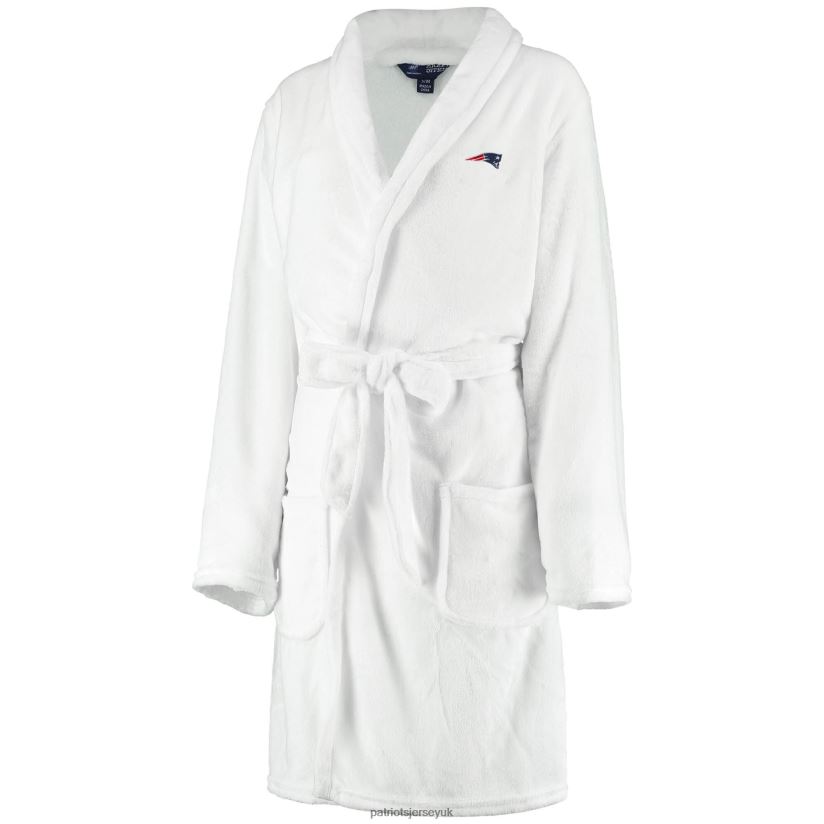 The Northwest Company White Bathrobe Women Patriots Jersey Clothing 6B6H8J2858