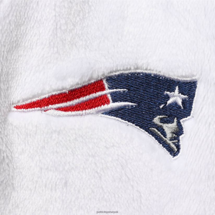 The Northwest Company White Bathrobe Women Patriots Jersey Clothing 6B6H8J2858