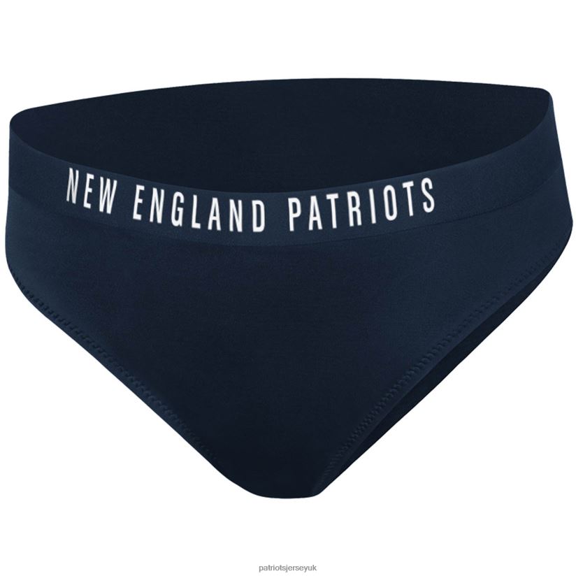 G-III 4Her by Carl Banks Navy All-Star Bikini Bottom Women Patriots Jersey Clothing 6B6H8J2903