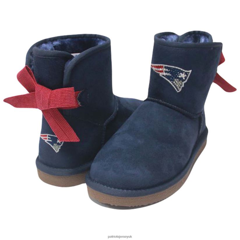 Cuce Low Team Ribbon Boots Women Patriots Jersey Footwear 6B6H8J2253