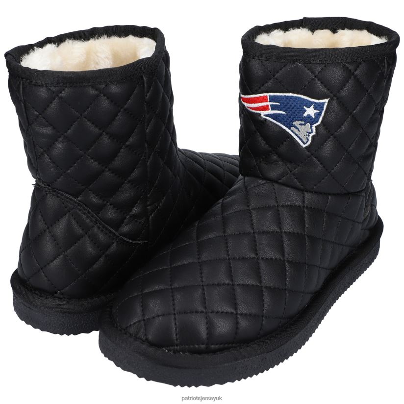 Cuce Quarterback Quilted Boots Women Patriots Jersey Footwear 6B6H8J2246